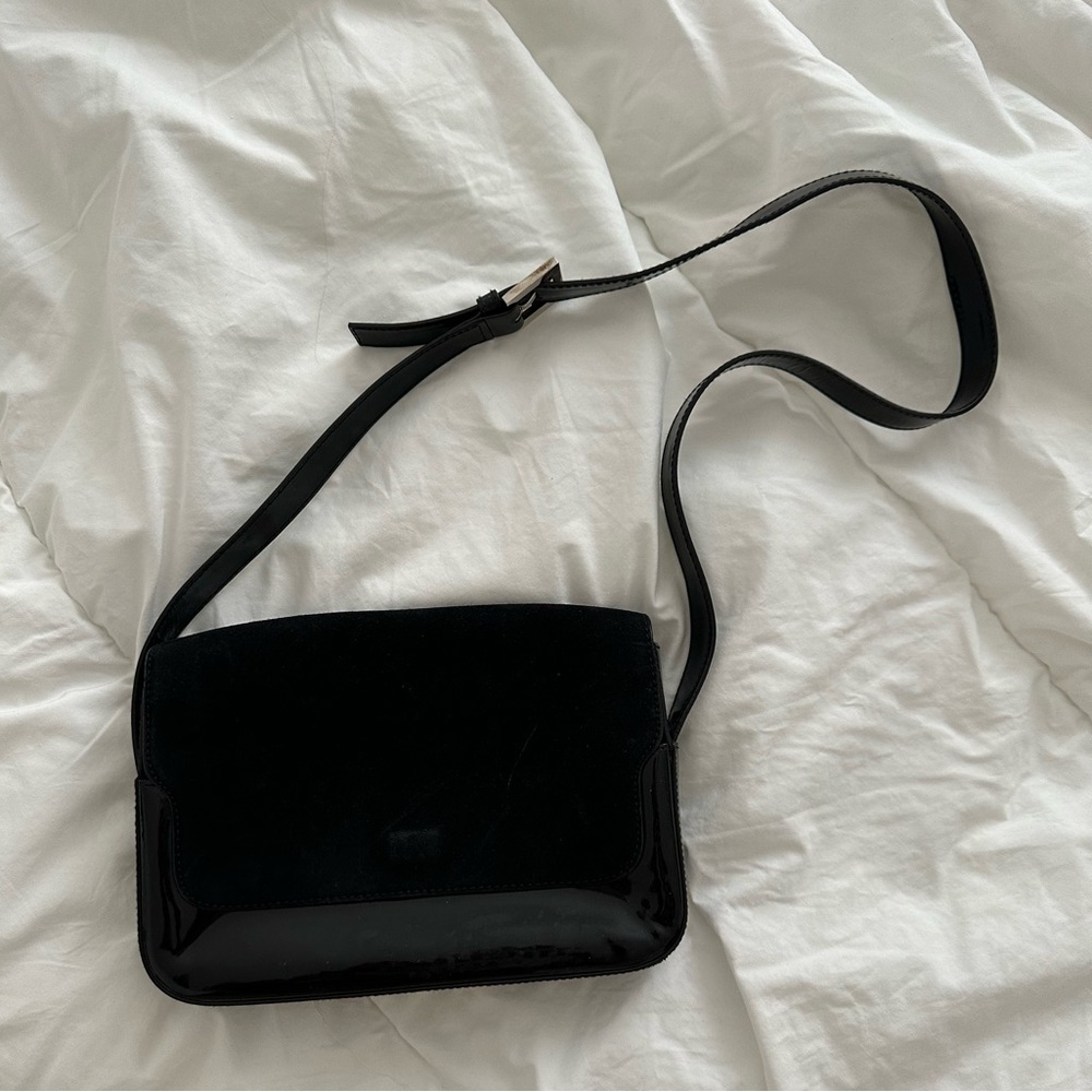 Bally flap shoulder bag